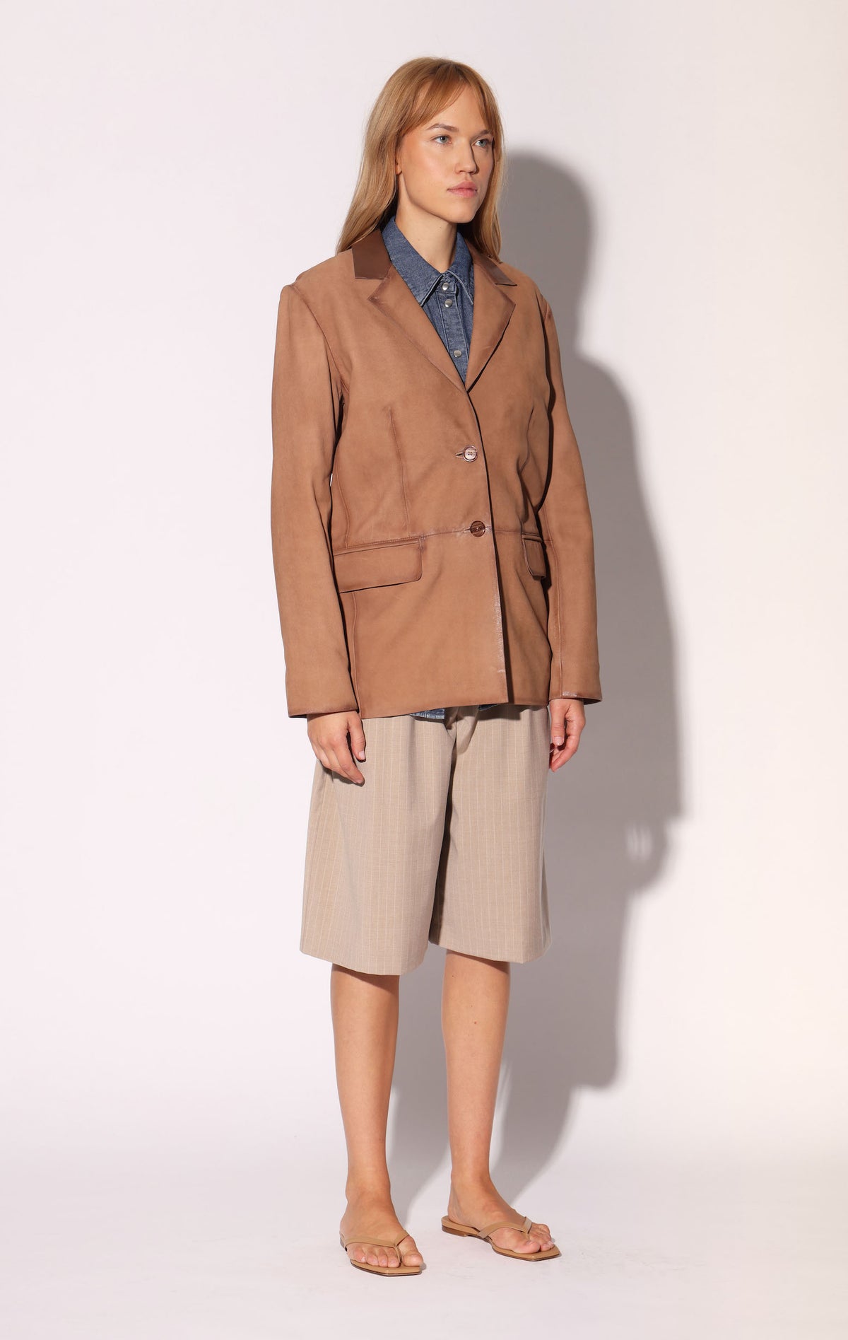 Ray Blazer, Mousse Nubuck - Leather (Spring 2027)