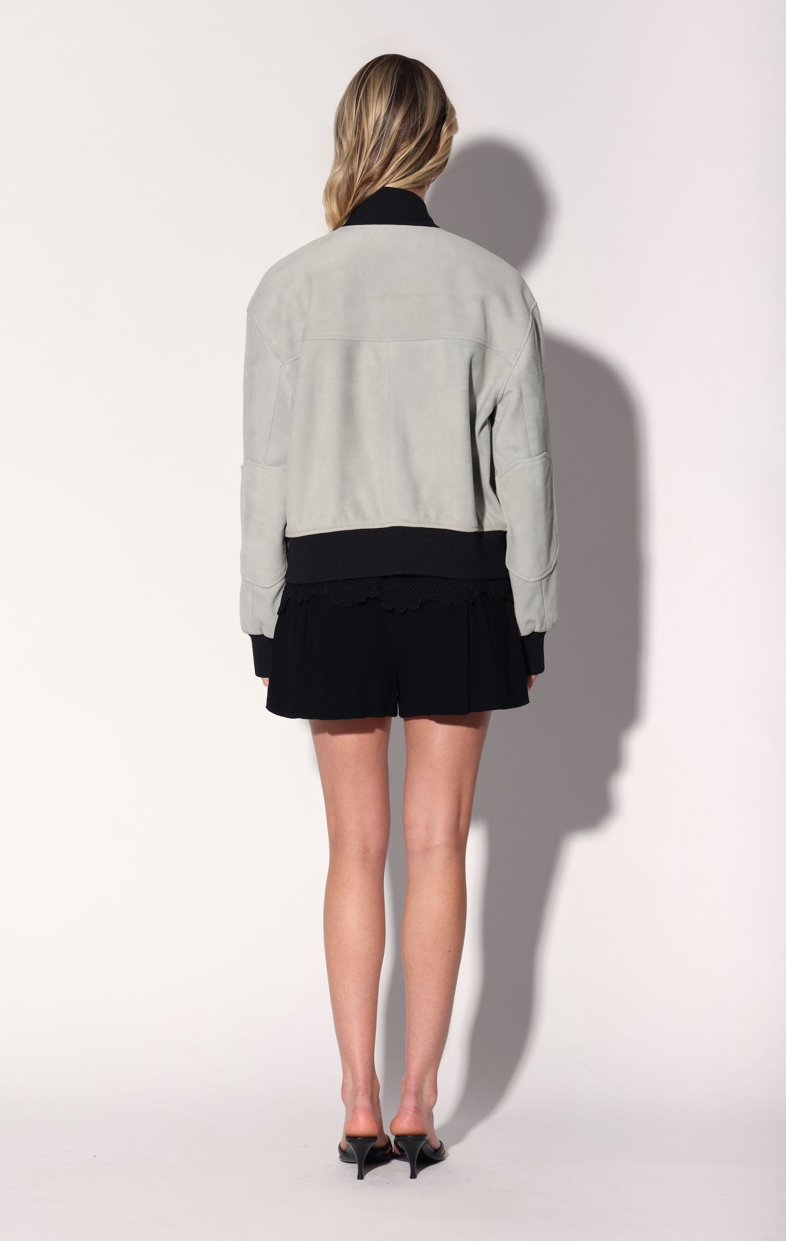 Emilio Jacket, Mist Suede - Leather (Pre Spring 2027)