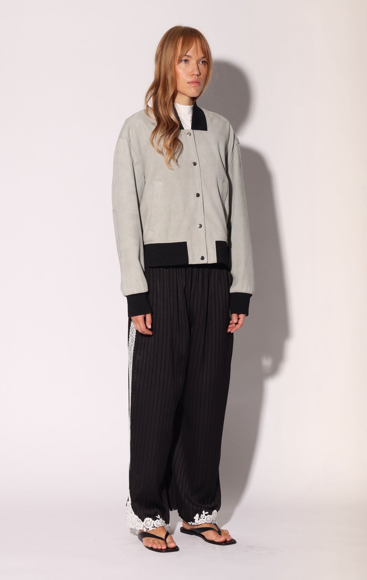 Emilio Jacket, Mist Suede - Leather (Spring 2027)