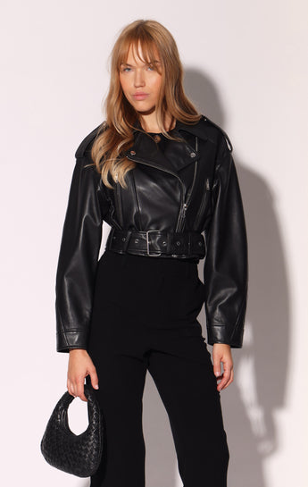Alexi Jacket, Black - Leather (Spring 2027)
