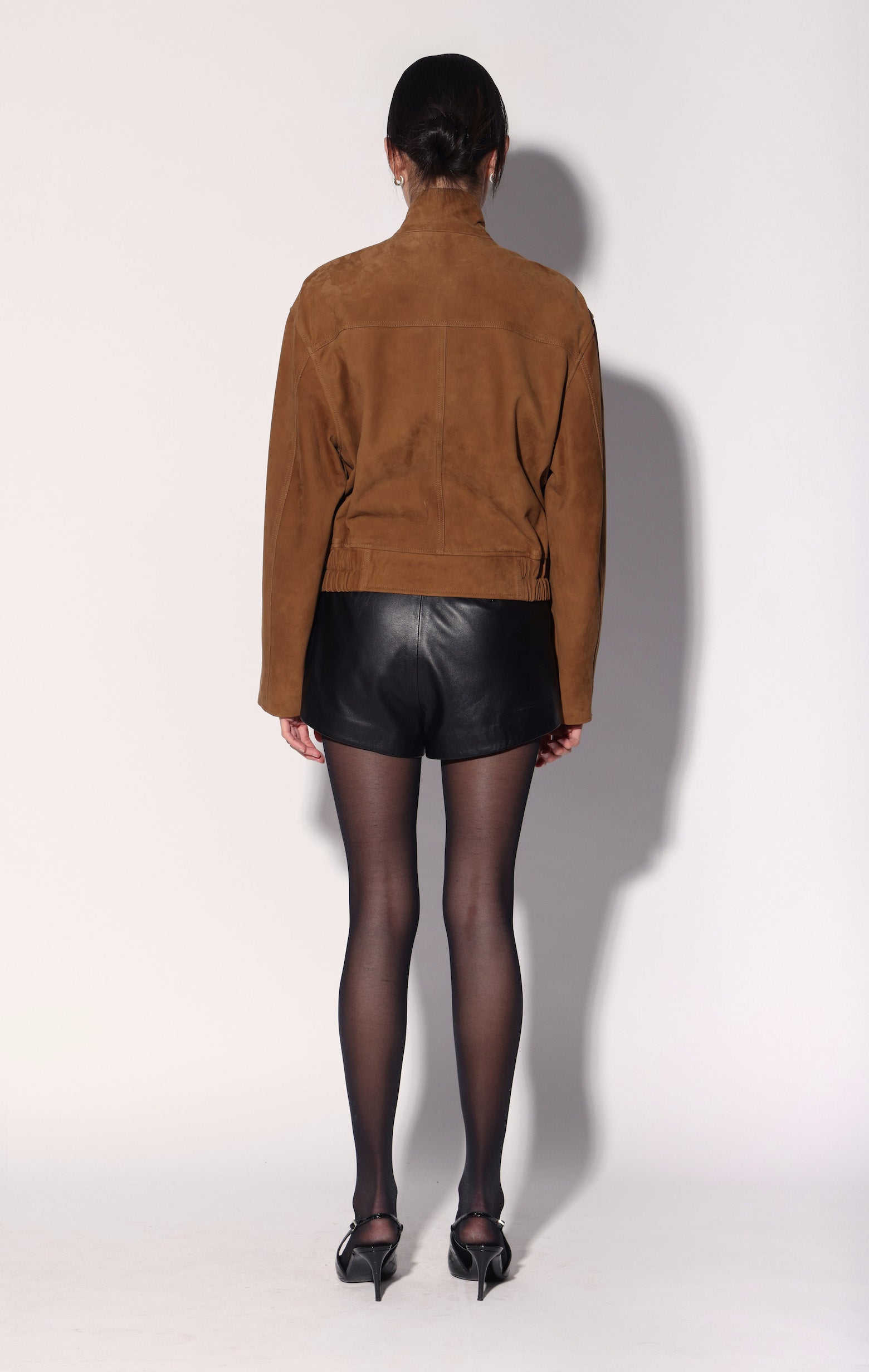 Maverick Jacket, Whiskey Nubuck - Leather