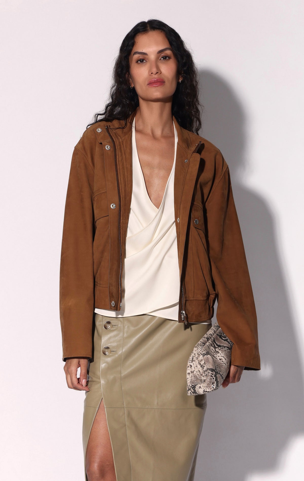 Maverick Jacket, Whiskey Suede - Leather (Pre Spring 2027)