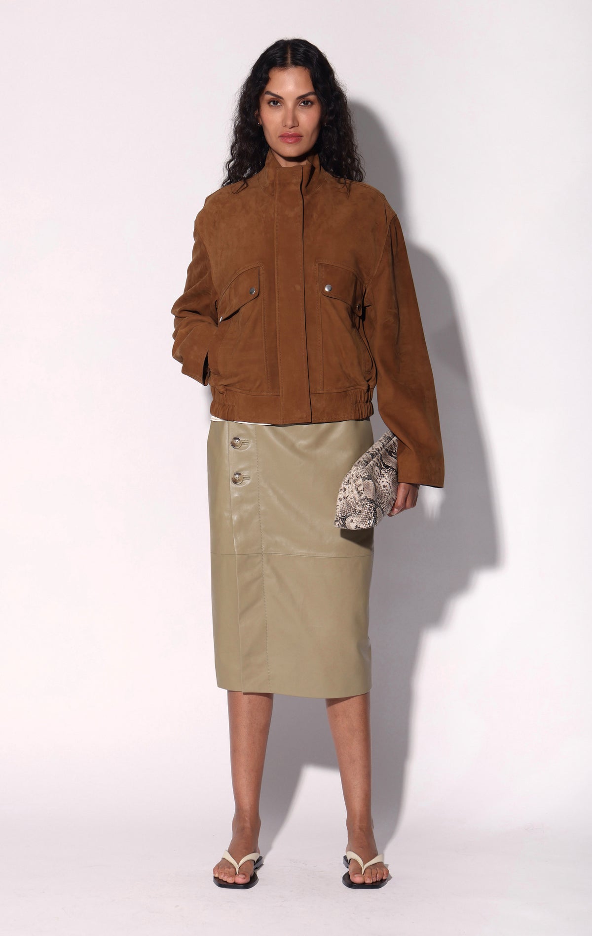 Maverick Jacket, Whiskey Suede - Leather (Pre Spring 2027)