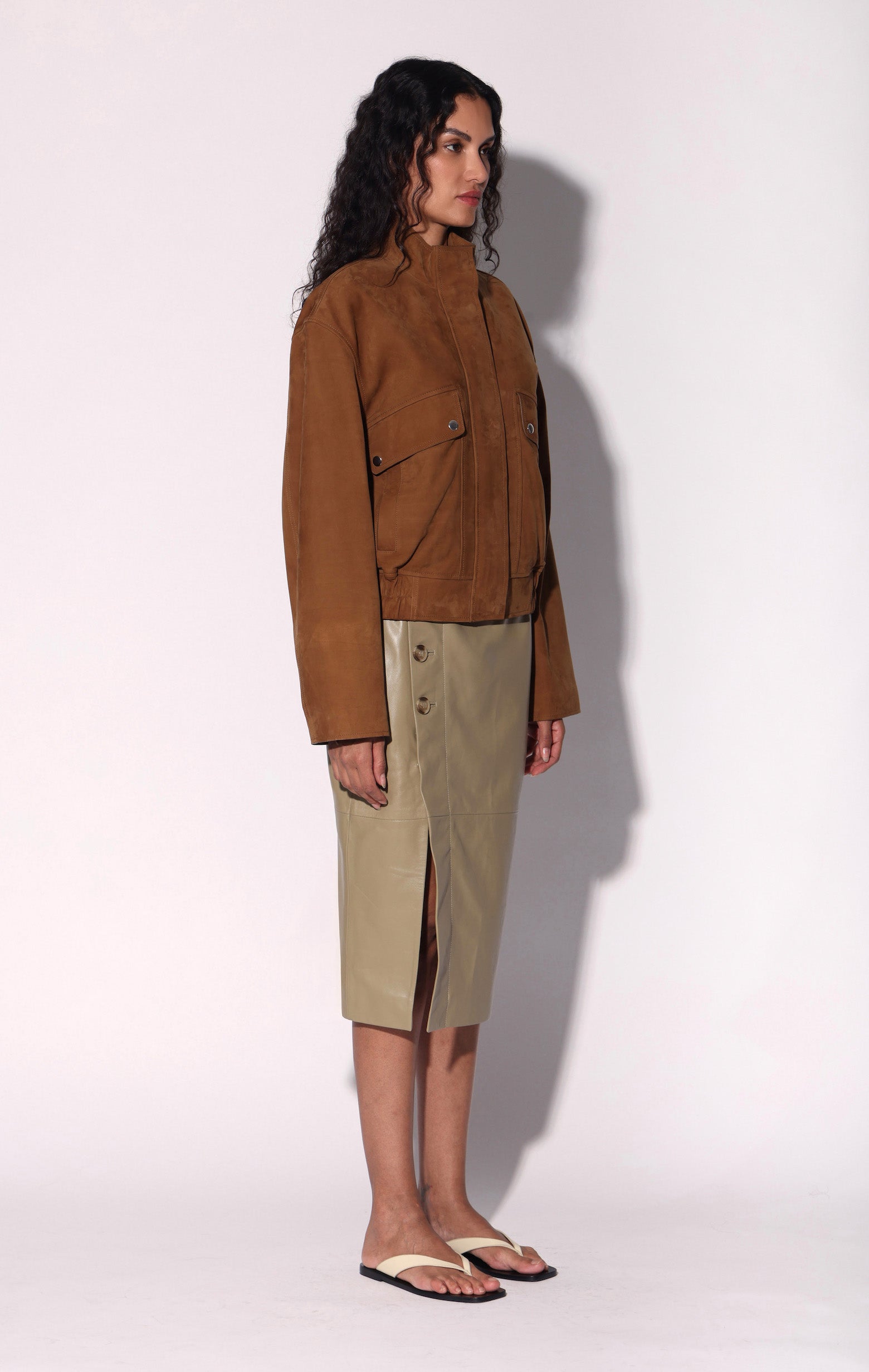 Maverick Jacket, Whiskey Suede - Leather (Pre Spring 2027)