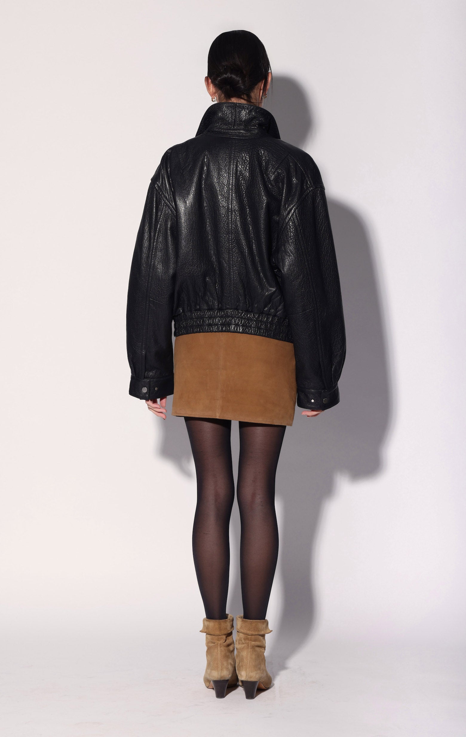 Michael Jacket, Black - Leather