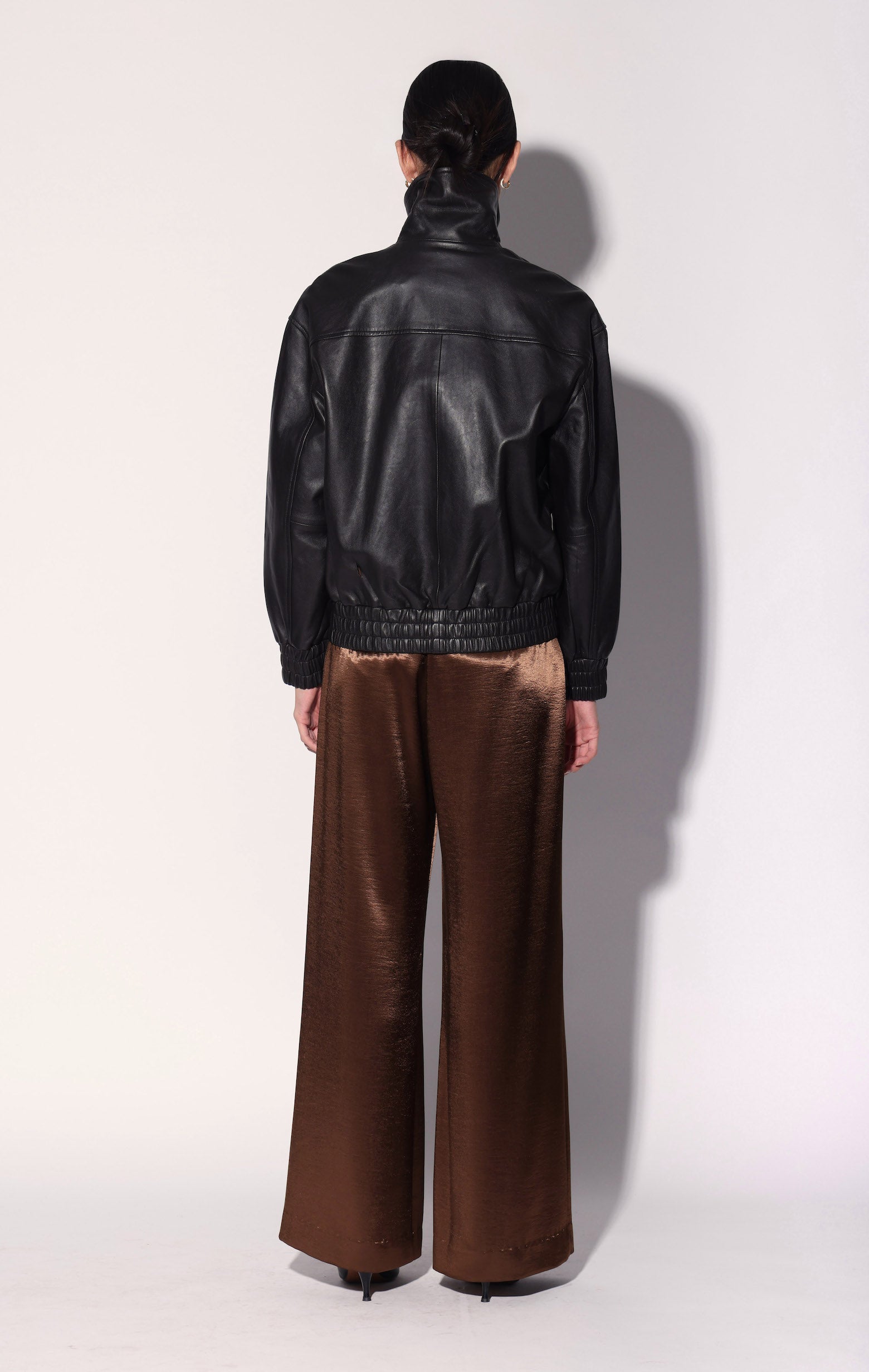 Murphy Jacket, Dark Chocolate - Leather