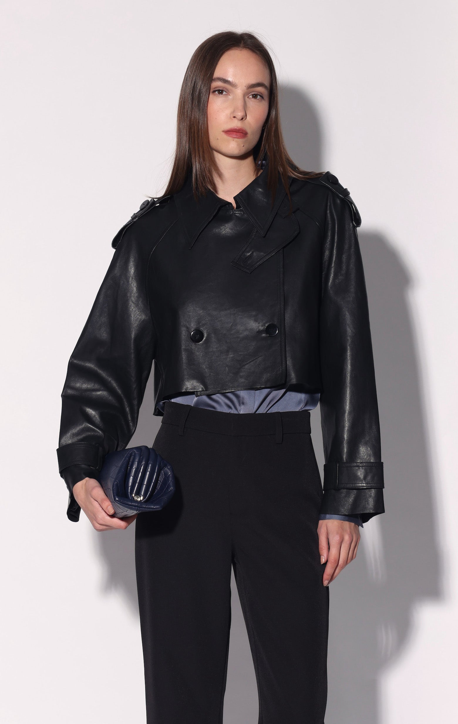 Merci Jacket, Black - Leather