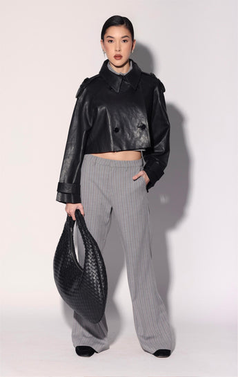 Merci Jacket, Black - Leather