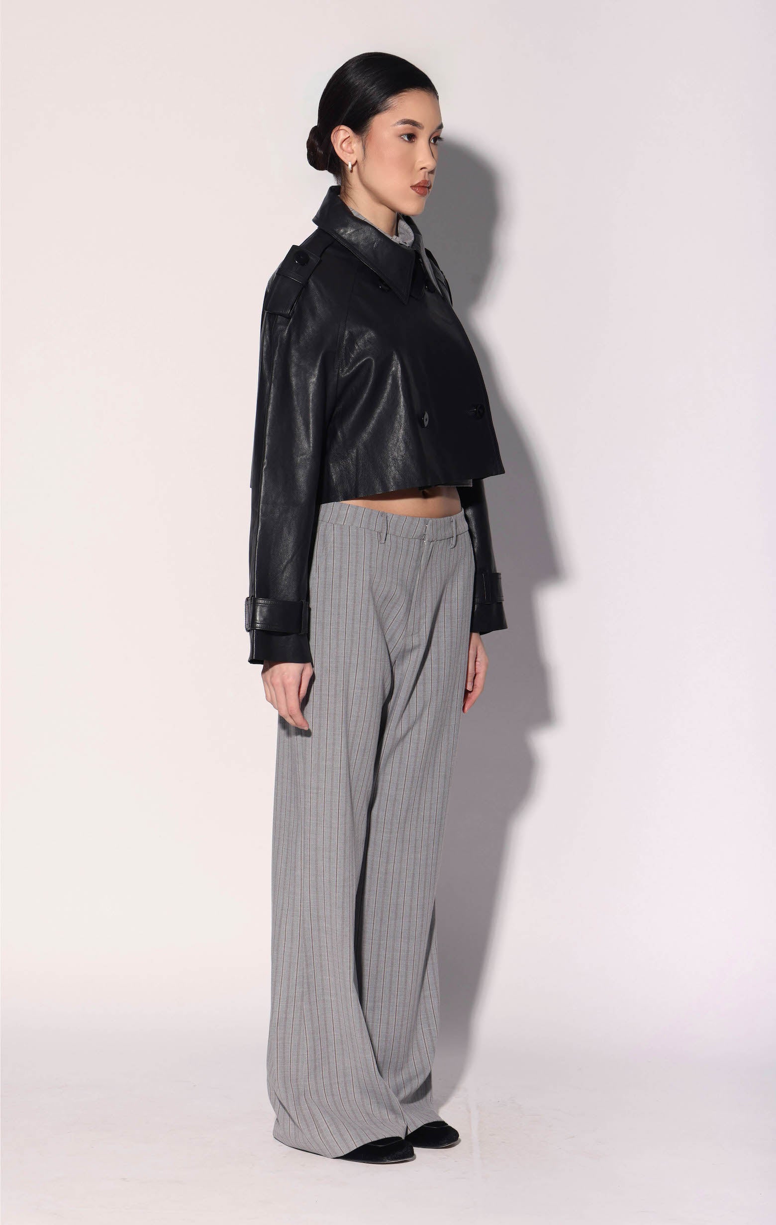 Merci Jacket, Black - Leather