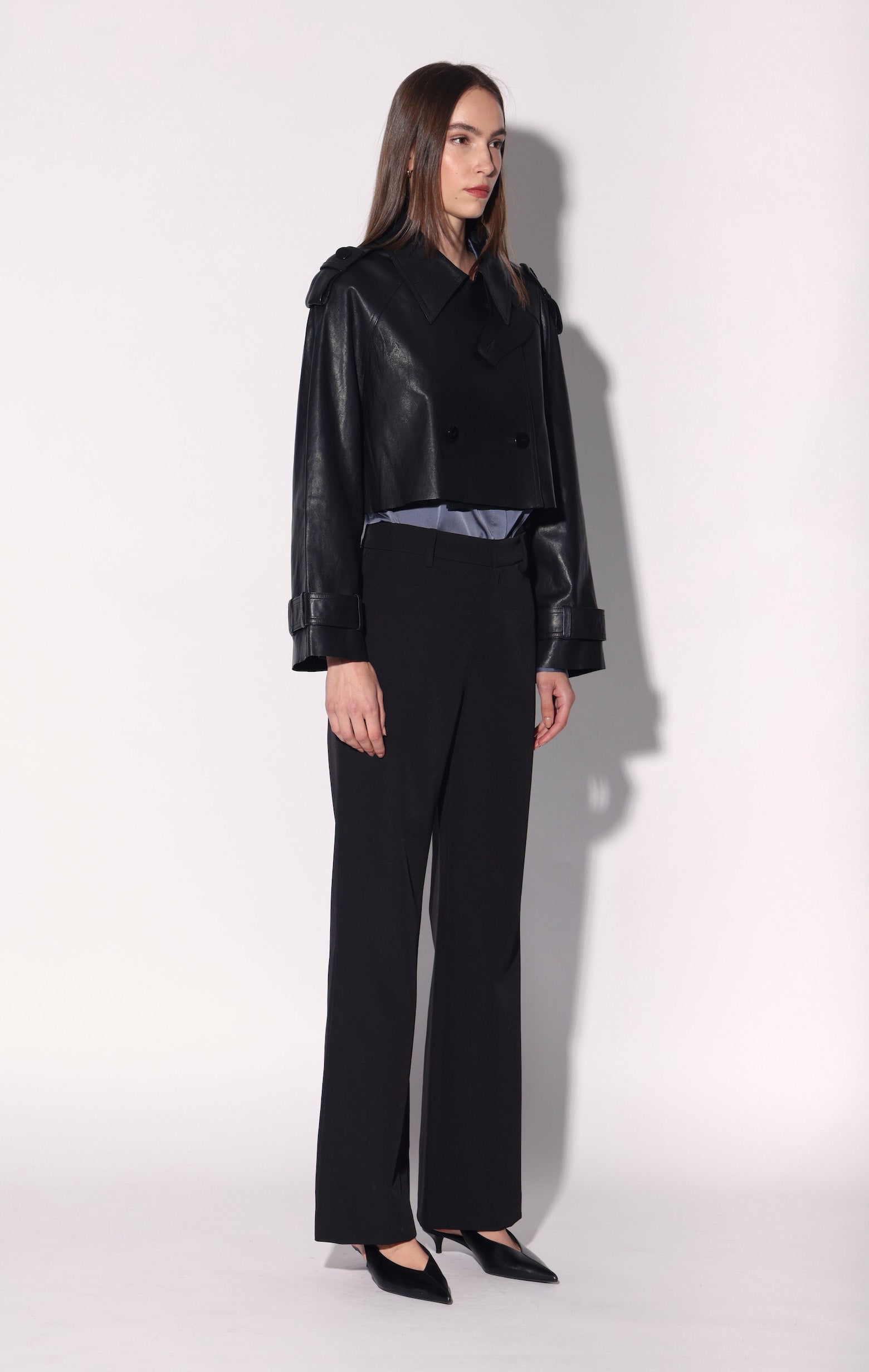 Merci Jacket, Black - Leather