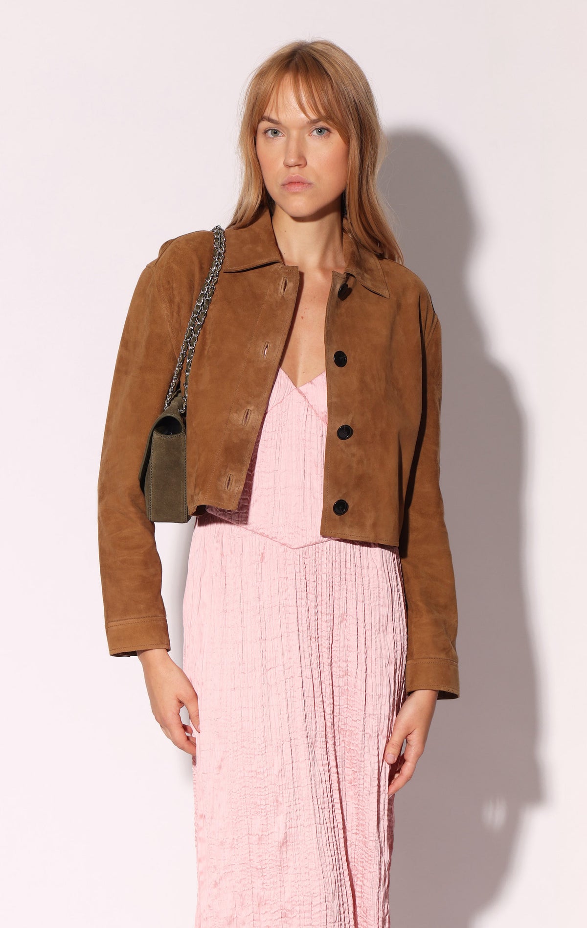 Suzette Jacket, Whiskey Suede - Leather (Spring 2027)