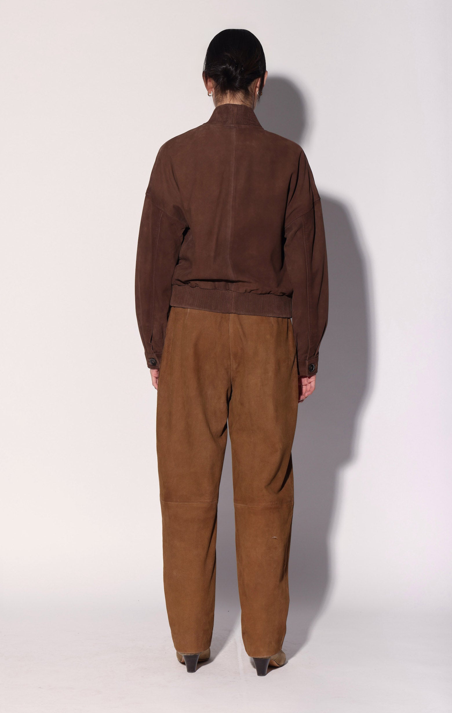Seth Jacket, Molasses Suede - Leather