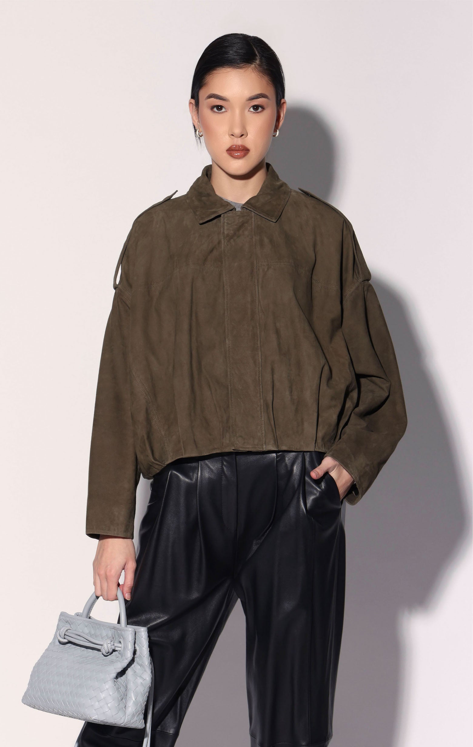 Austin Jacket, Meadow Suede - Leather