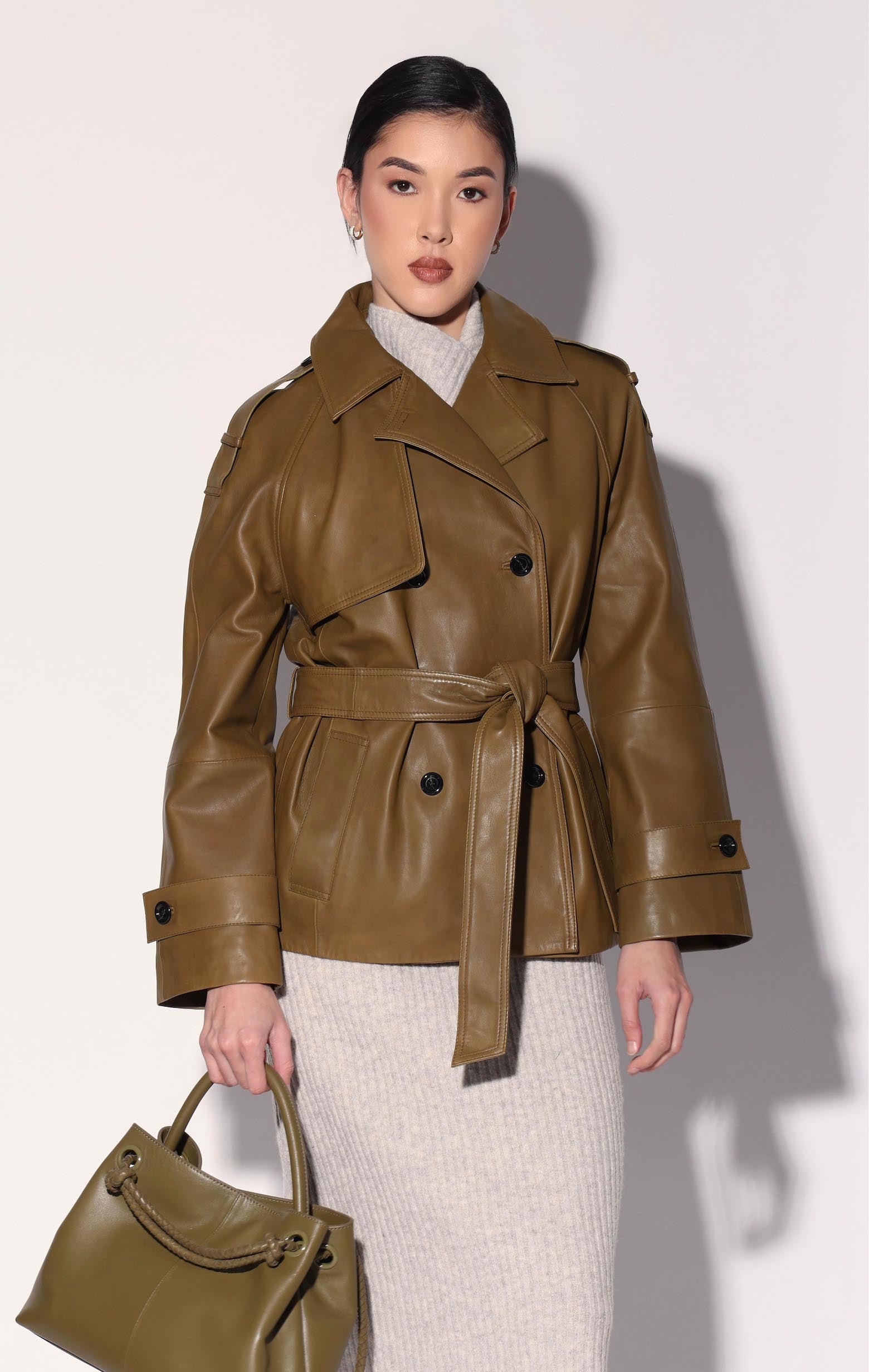Atlas Jacket, Ochre - Leather