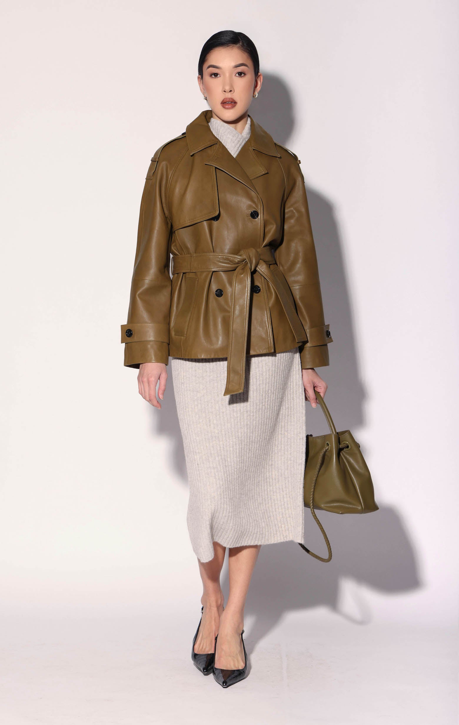 Atlas Jacket, Ochre - Leather