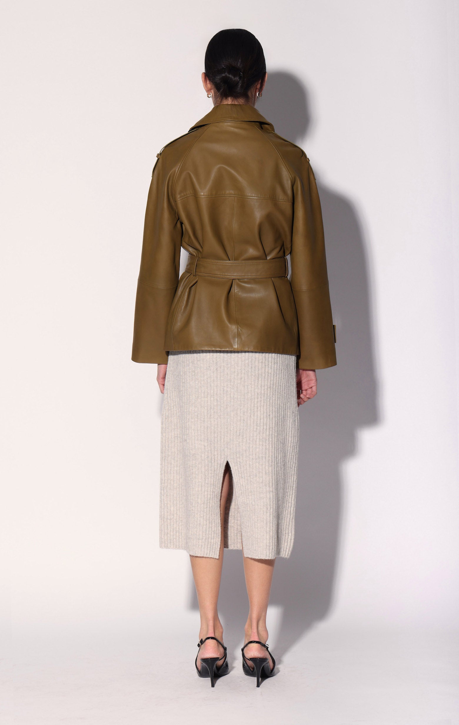 Atlas Jacket, Ochre - Leather