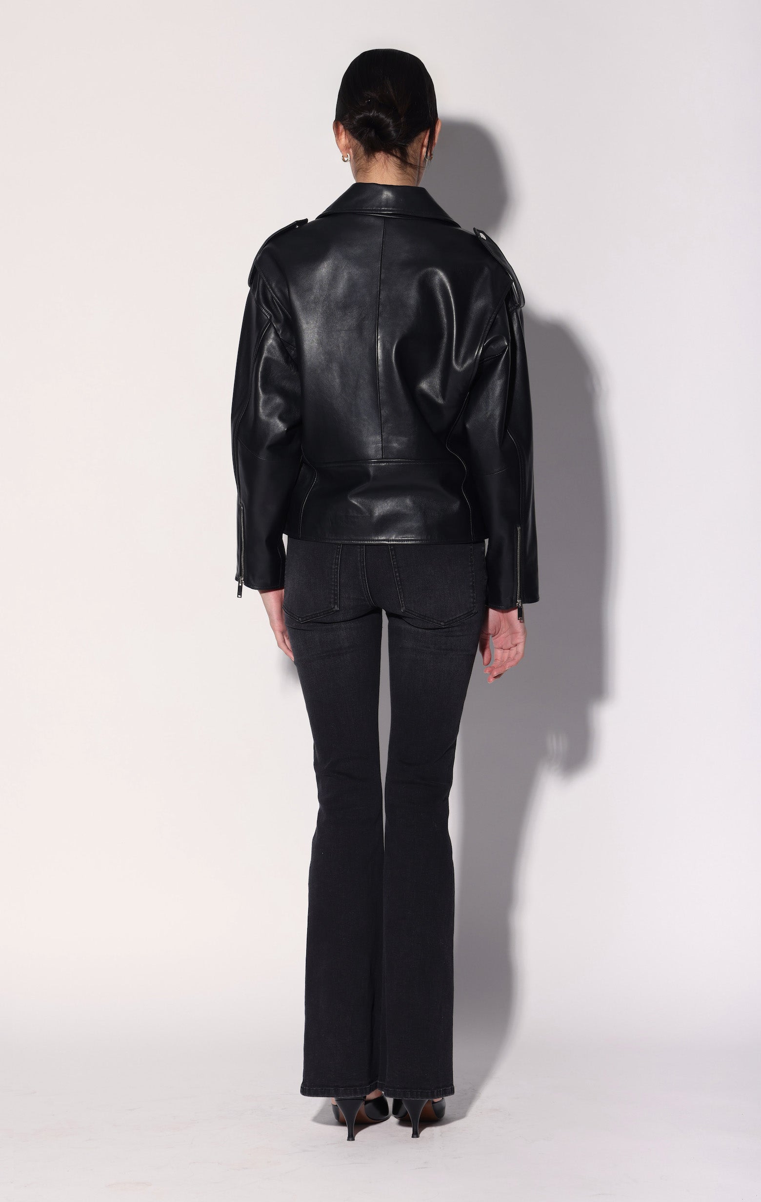 Adam Jacket, Black - Leather