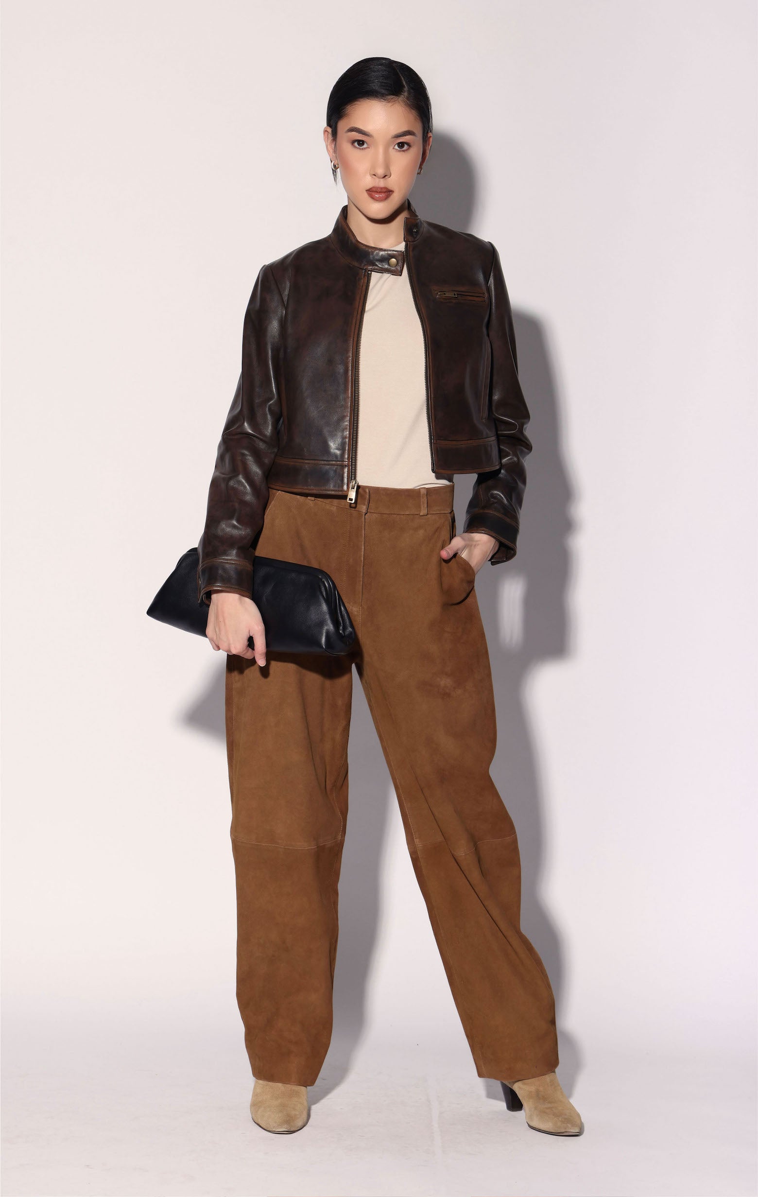 Krista Jacket, Mustang - Leather