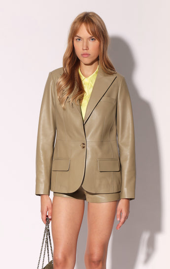 Emily Blazer, Biscotti - Leather
