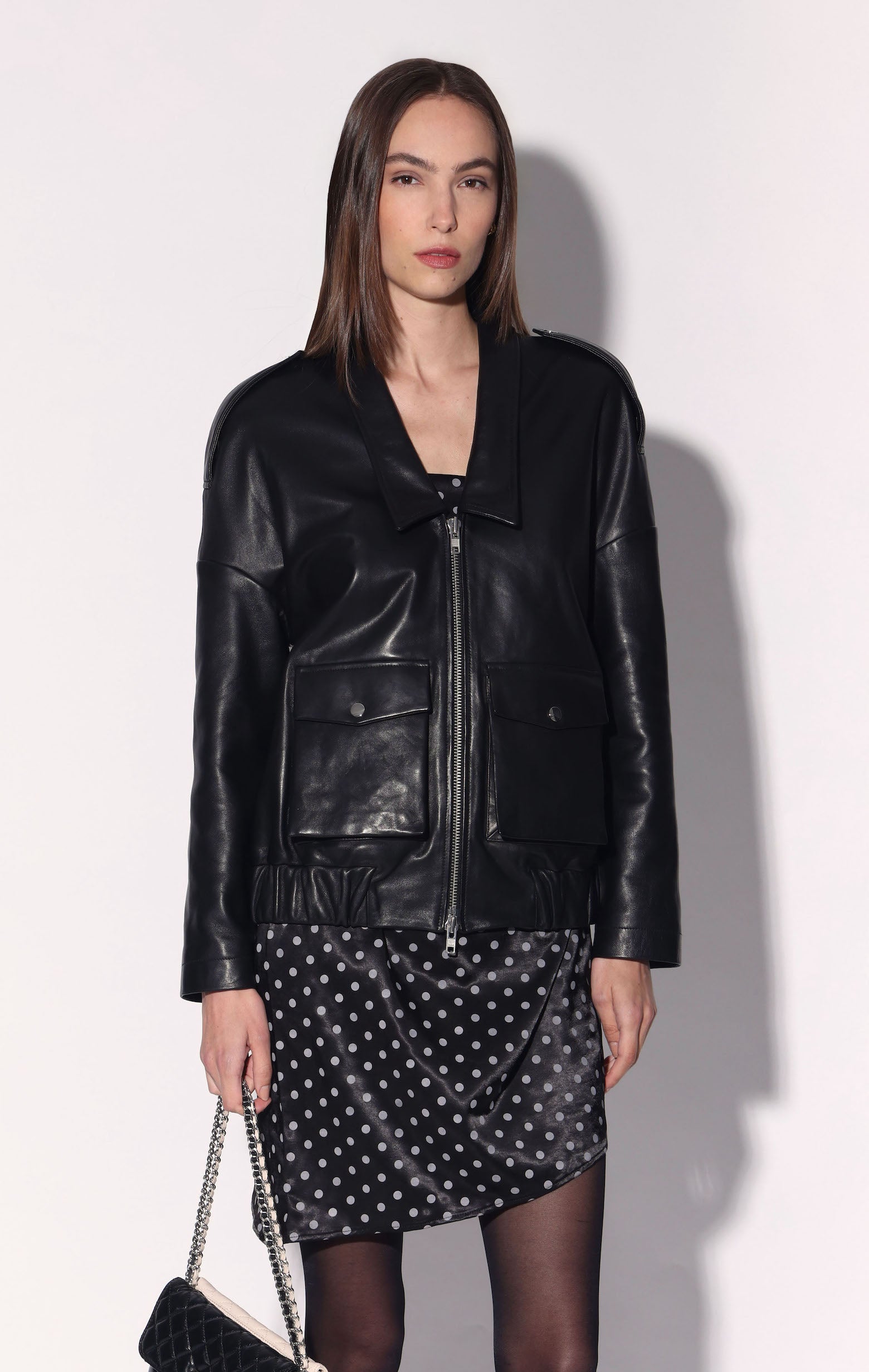Jackson Jacket, Black - Leather