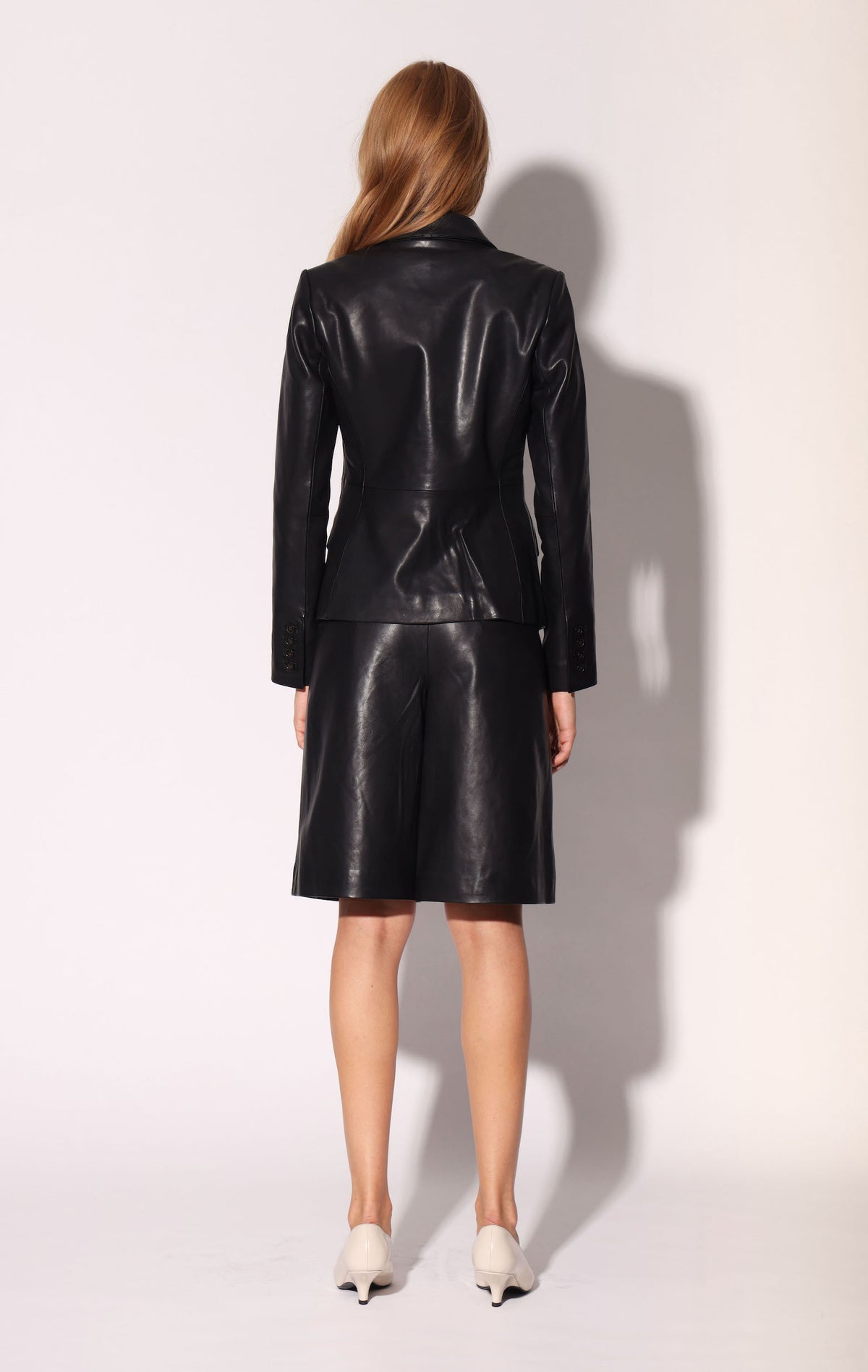 Nolan Blazer, Black - Leather