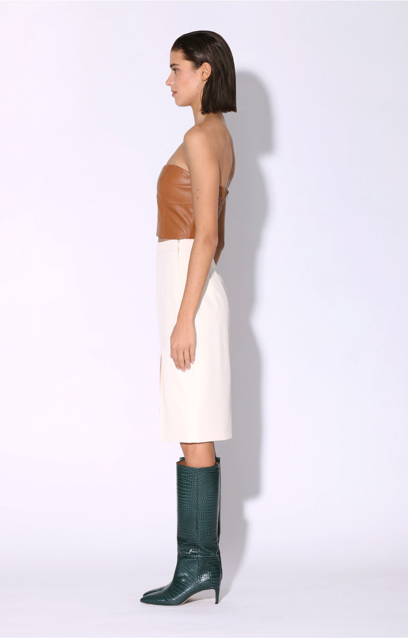Tanvi Top, Camel - Leather (Early Spring 2024)