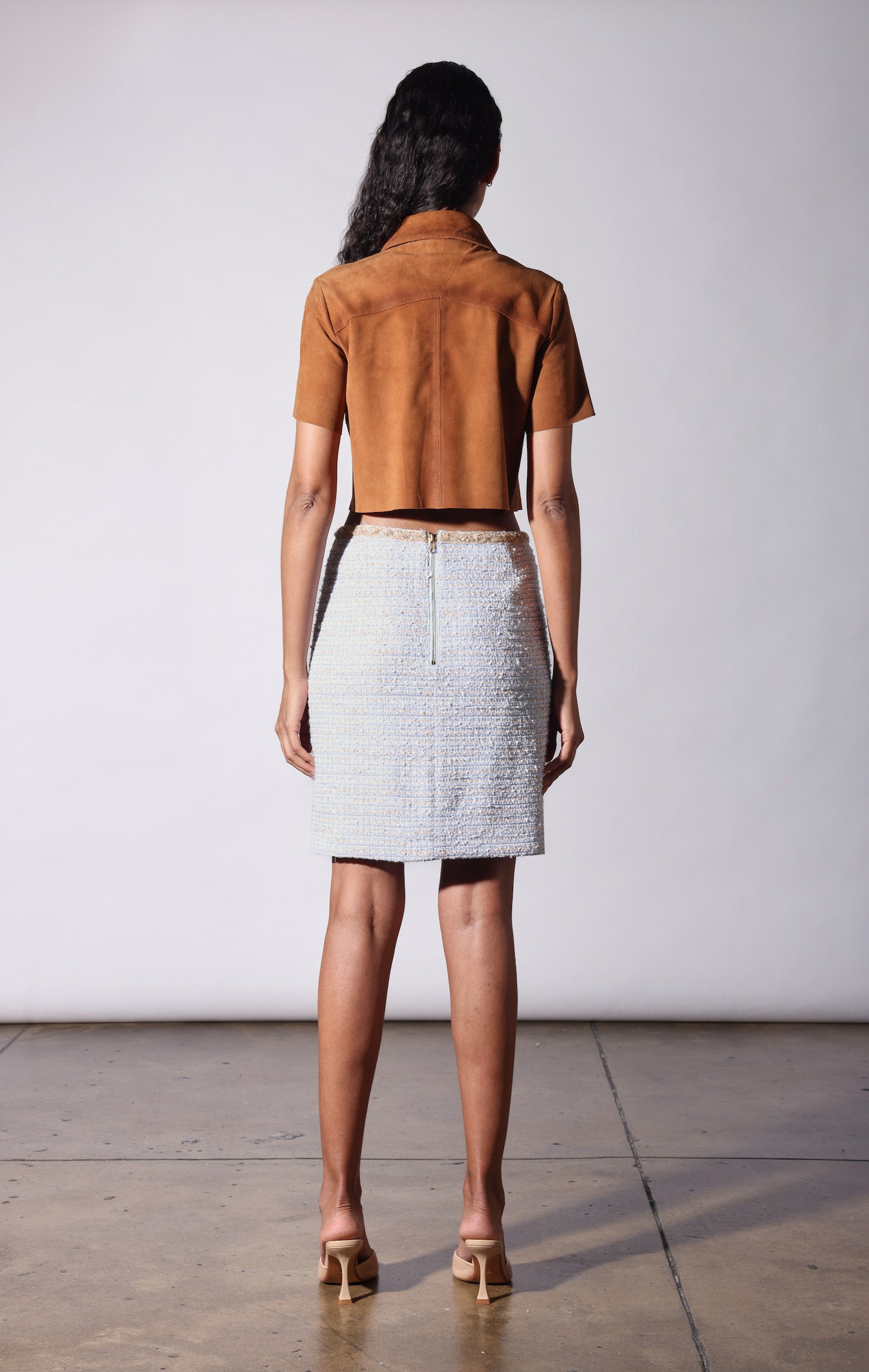 Karla Top, Oak Suede - Leather (Pre Spring 2027)