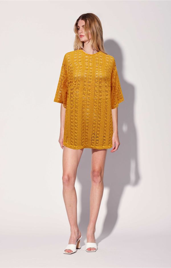 Peyton Tunic, Havana Crochet Marigold