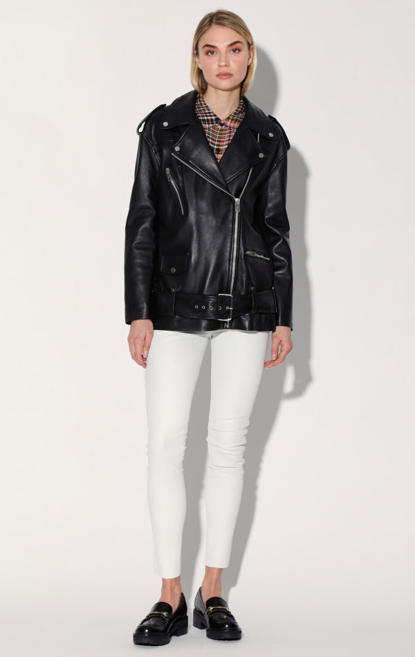 Emery Jacket, Black - Leather