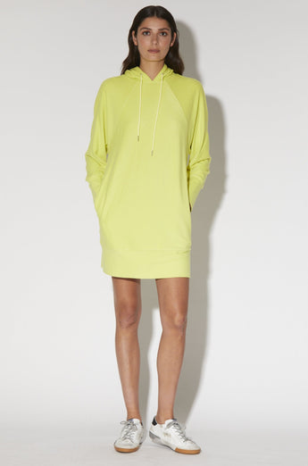 lime green hoodie dress NV Hoodie Neon