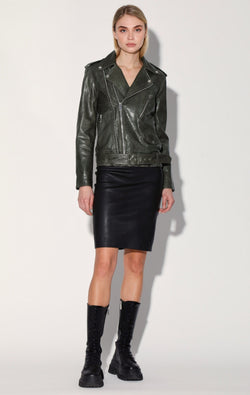 Kingsley Jacket, Basil - VT Leather