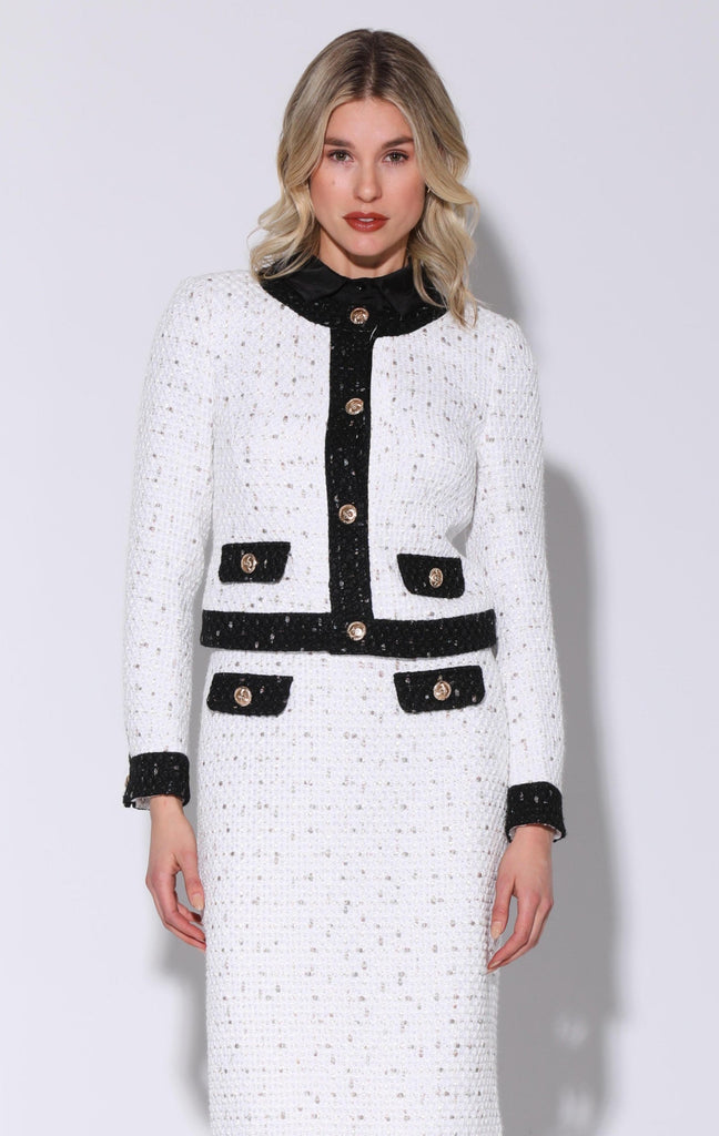 Laube blanc mix tweed jacket