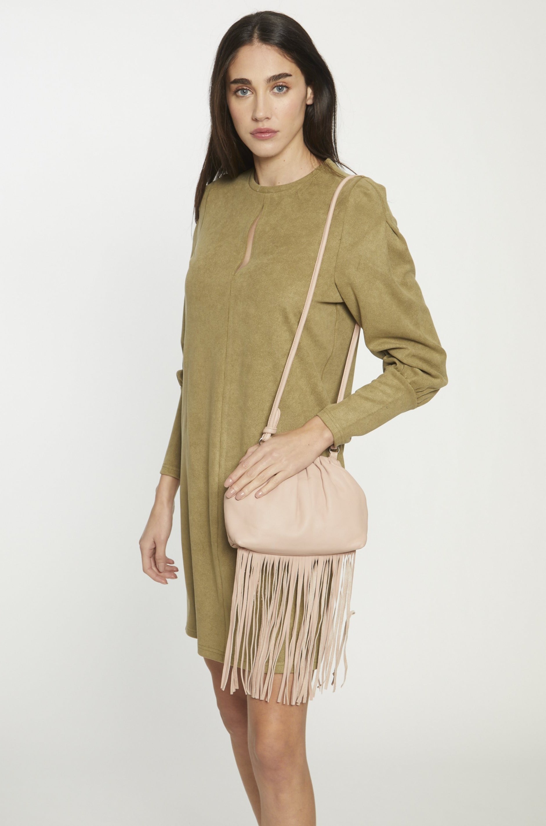 Small Brandi Bag, Petal Pink