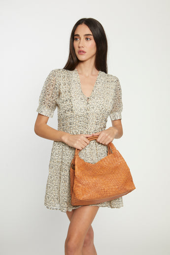 Small Dahlia Bag, Camel