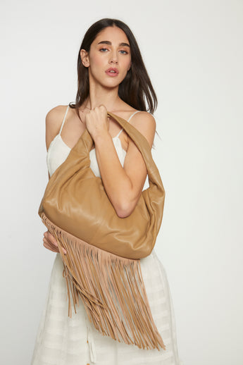 Medium Joanne Bag, Brown Sugar