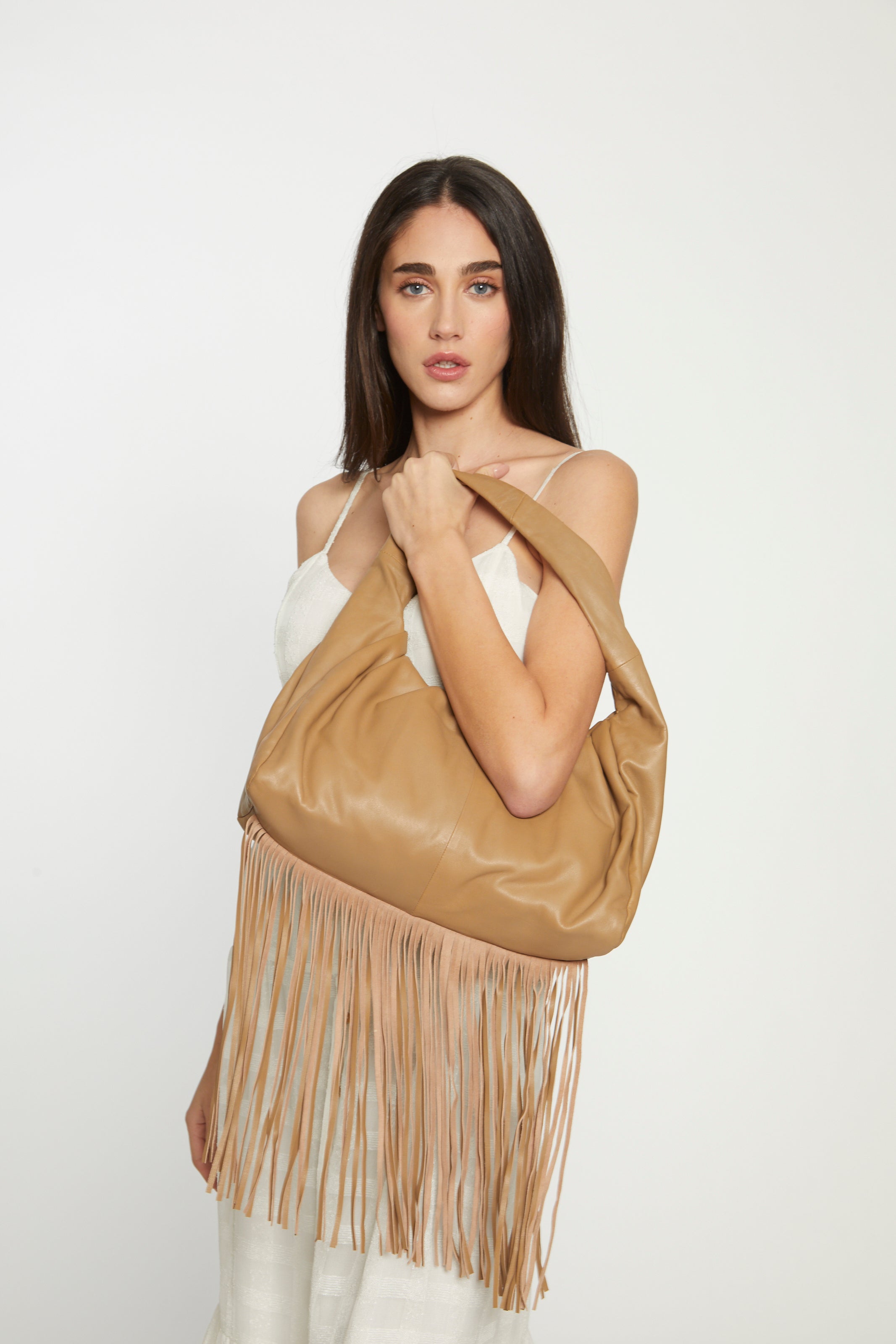 Medium Joanne Bag, Brown Sugar