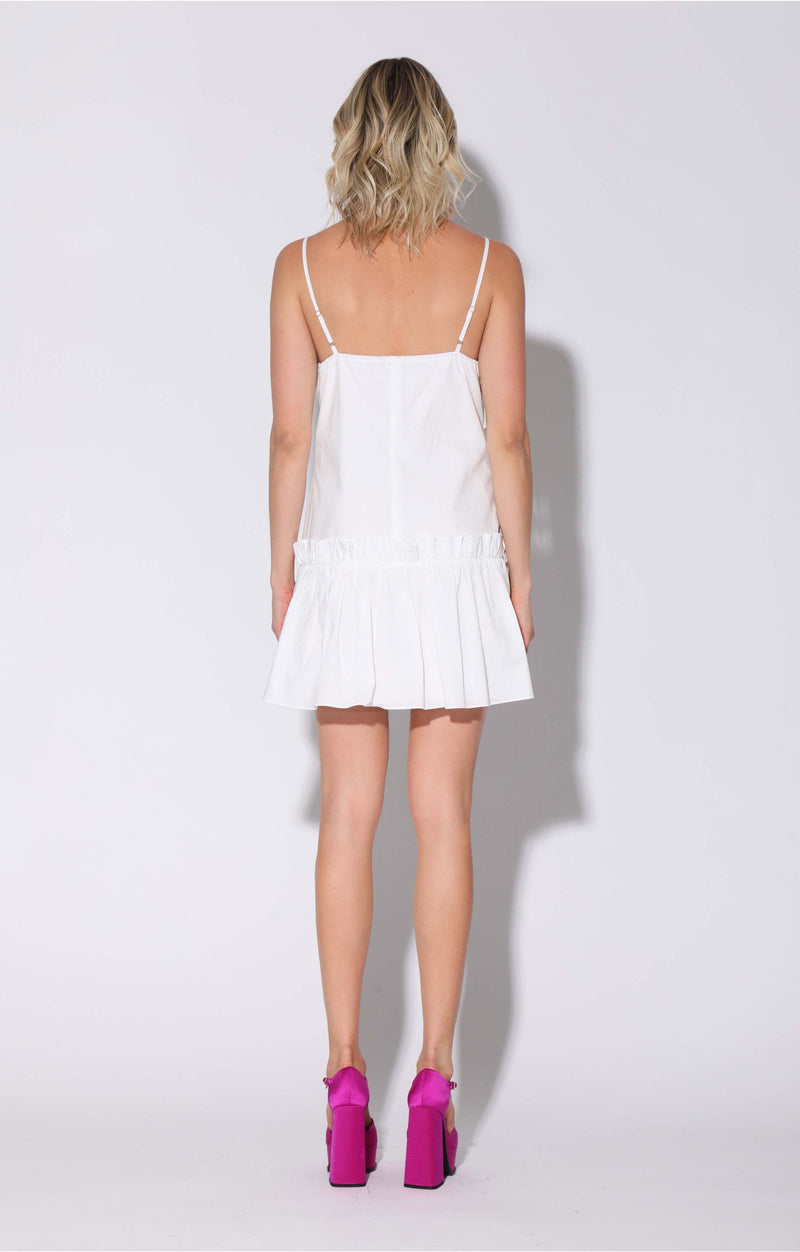 Carlita Dress, White