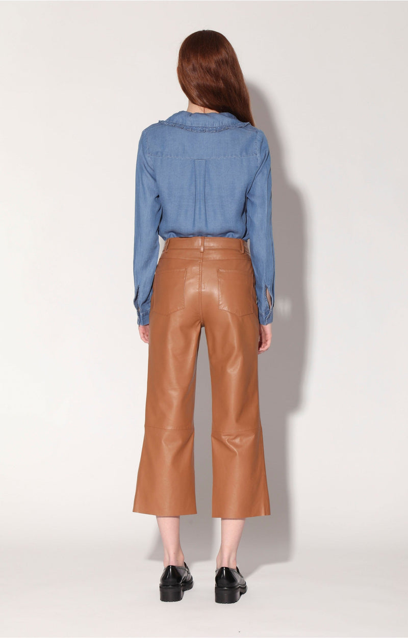 Venice Pant, Camel - Leather