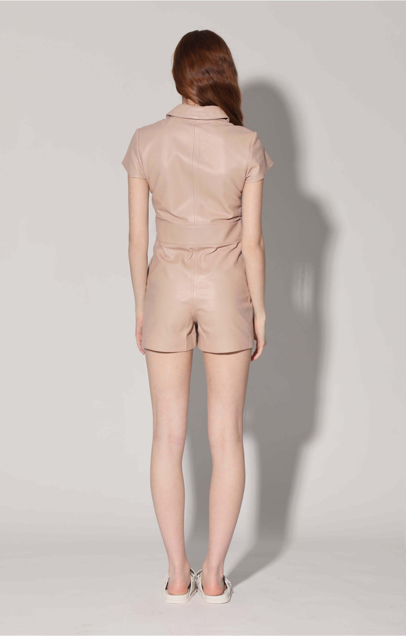 Evelyn Romper, Rose Pink - Leather (Spring 2023)