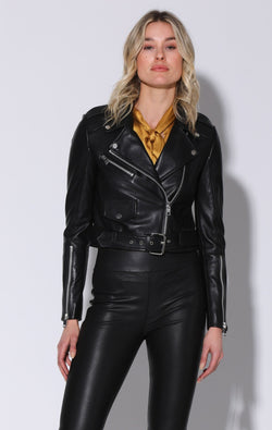Jase Jacket, Black - Leather