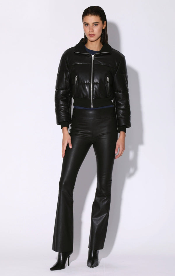 Laylah Jacket, Black - Leather
