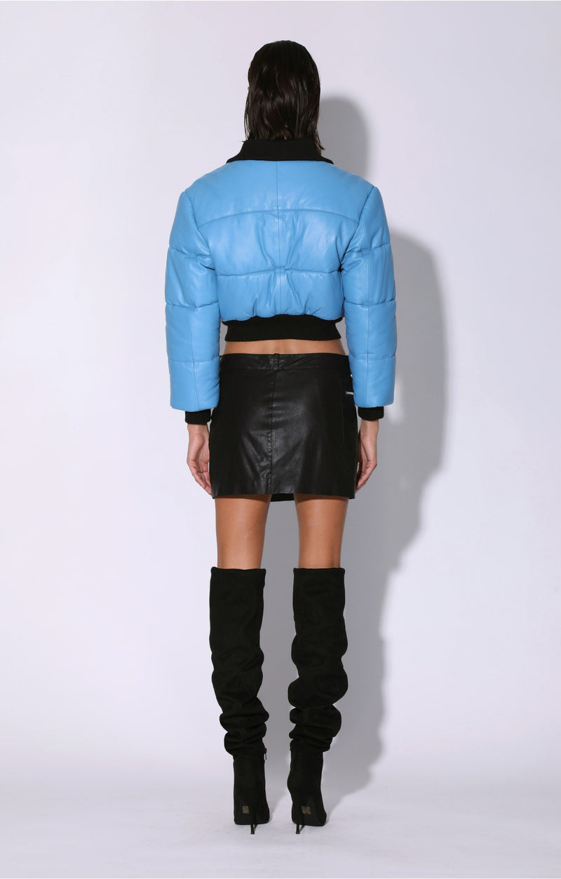 Laylah Jacket, Bluejay - Leather