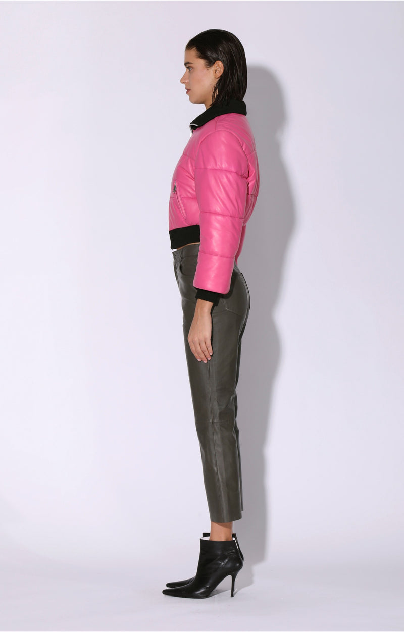 Laylah Jacket, Candy - Leather