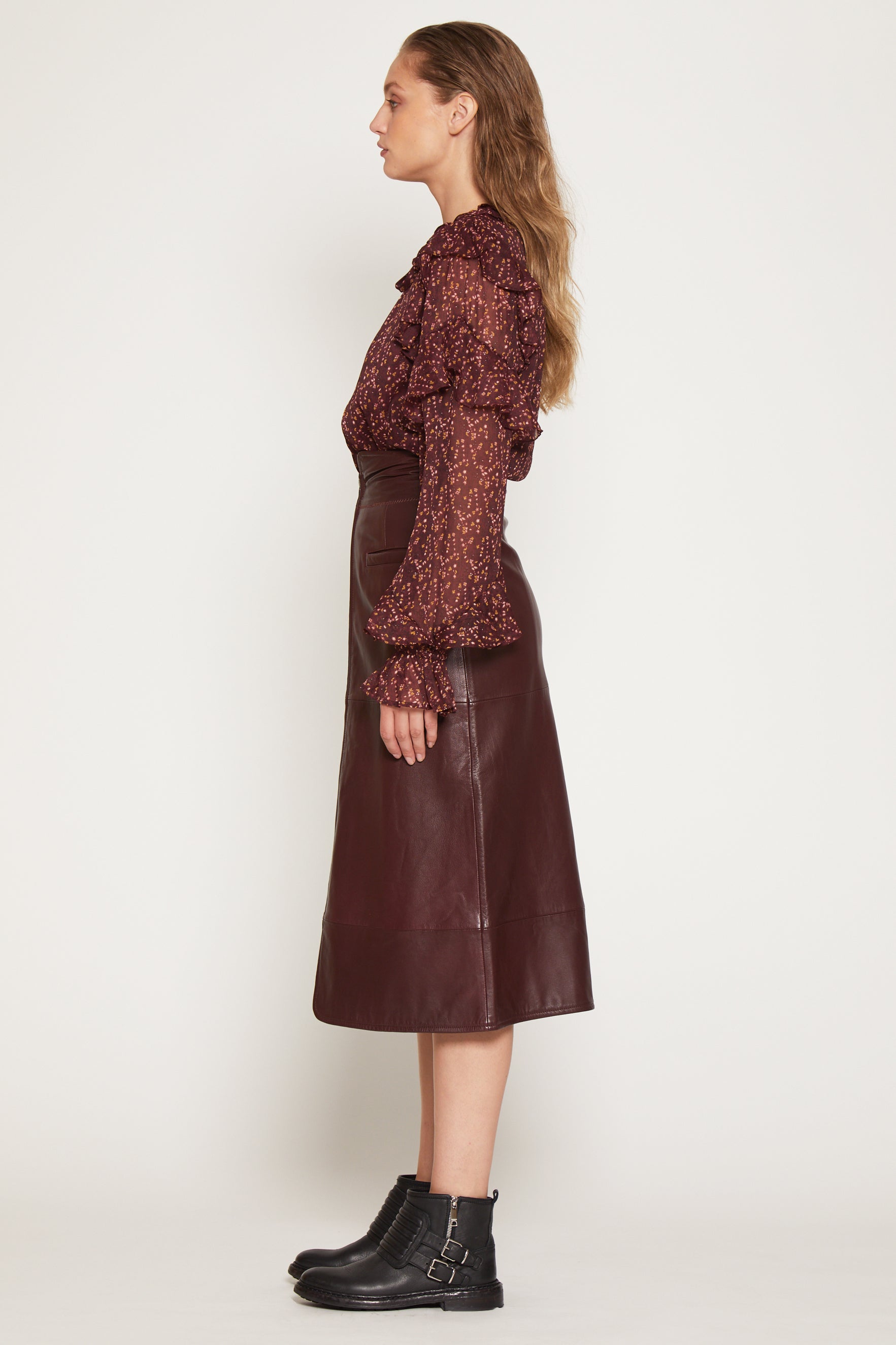 Frieda Top, Black Cherry