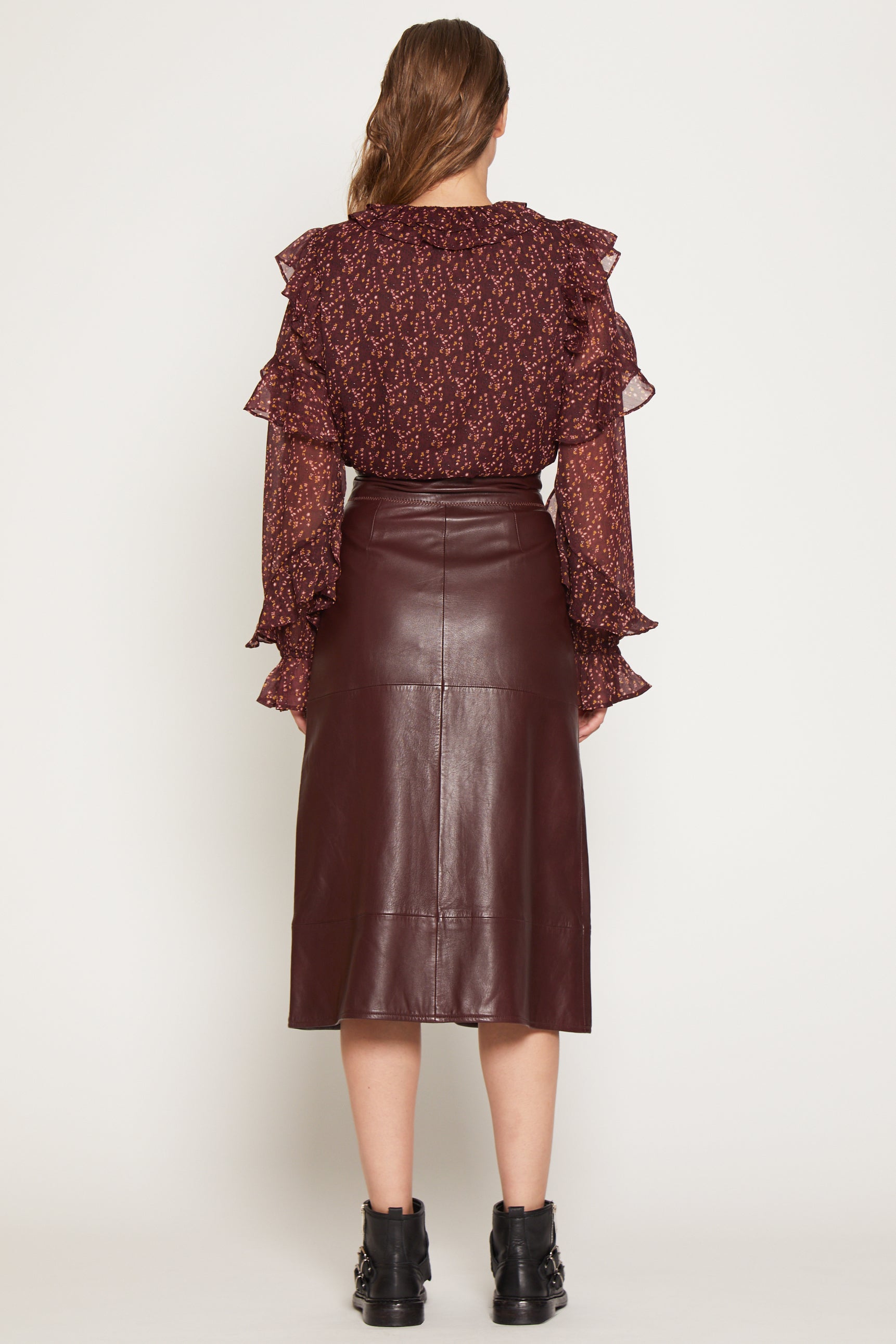 Frieda Top, Black Cherry